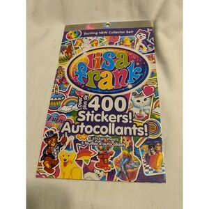 Lisa Frank Sticker Book Over 400 Collectible Stickers